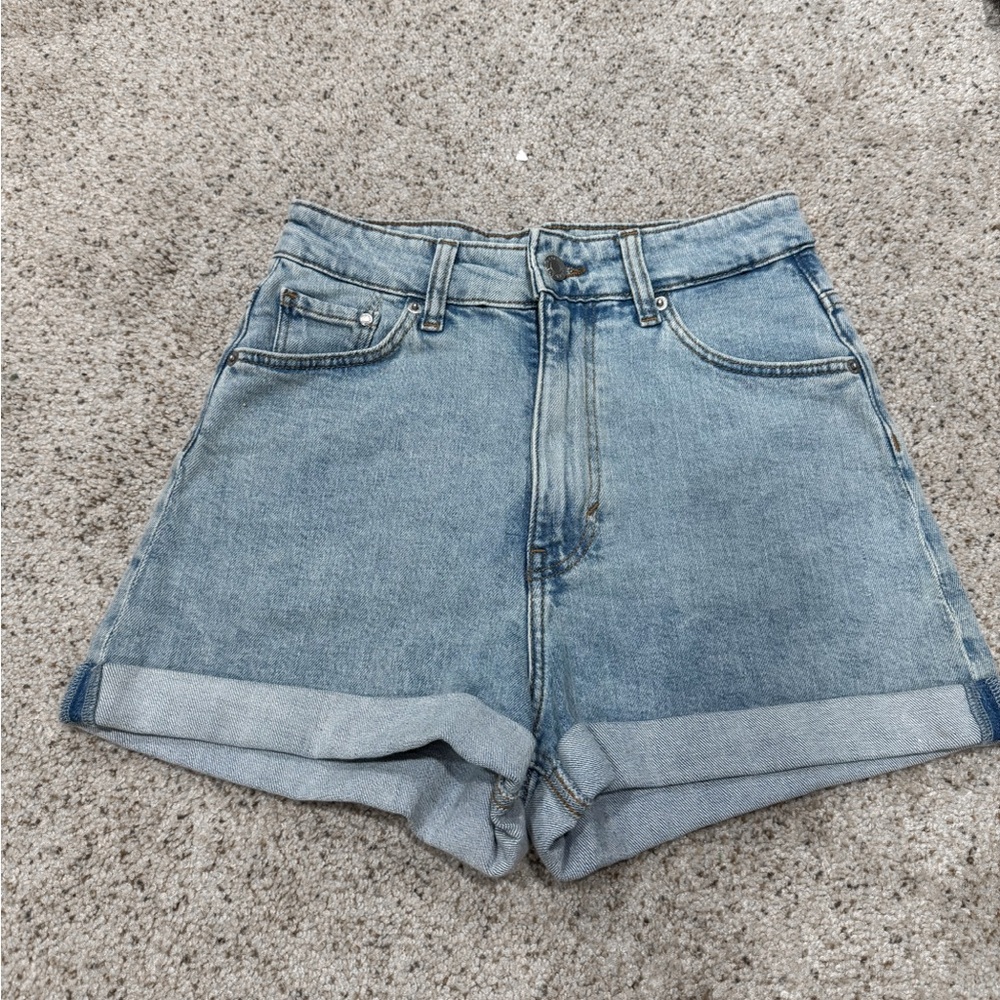 H&M Classic Blue Denim Women's Shorts